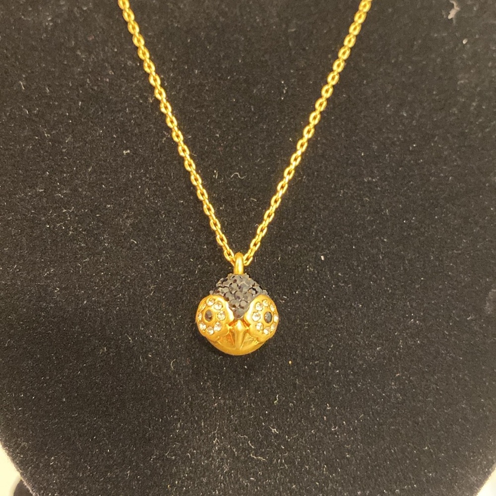 Whimsical Kate Spade Luxe Penguin Necklace & Earrings Set – Coquette - Picture 5 of 13